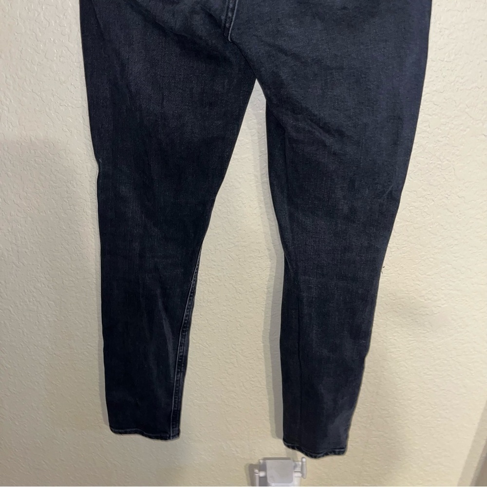 Agolde Riley High Rise Straight Crop Jeans Size 24 - Picture 9 of 10